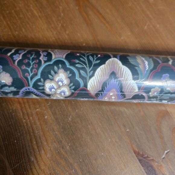 Borden Other - Bordenstyle Wallpaper Vinyl Prepasted 55 SqFt Wallcovering Victorian Antq Floral